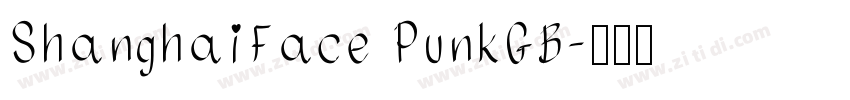 ShanghaiFace PunkGB字体转换